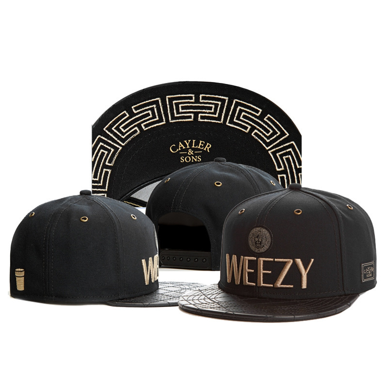 Sun protection curved brim American style embroidered casual baseball cap