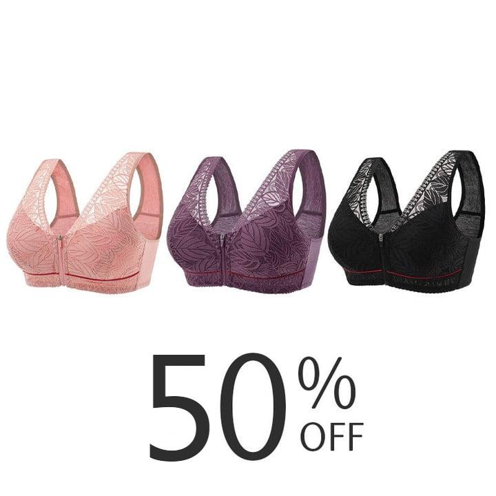 (Last Day Promotion 60% OFF) - Wireless Front Close Bras - Buy 3 FREE SHIPPING