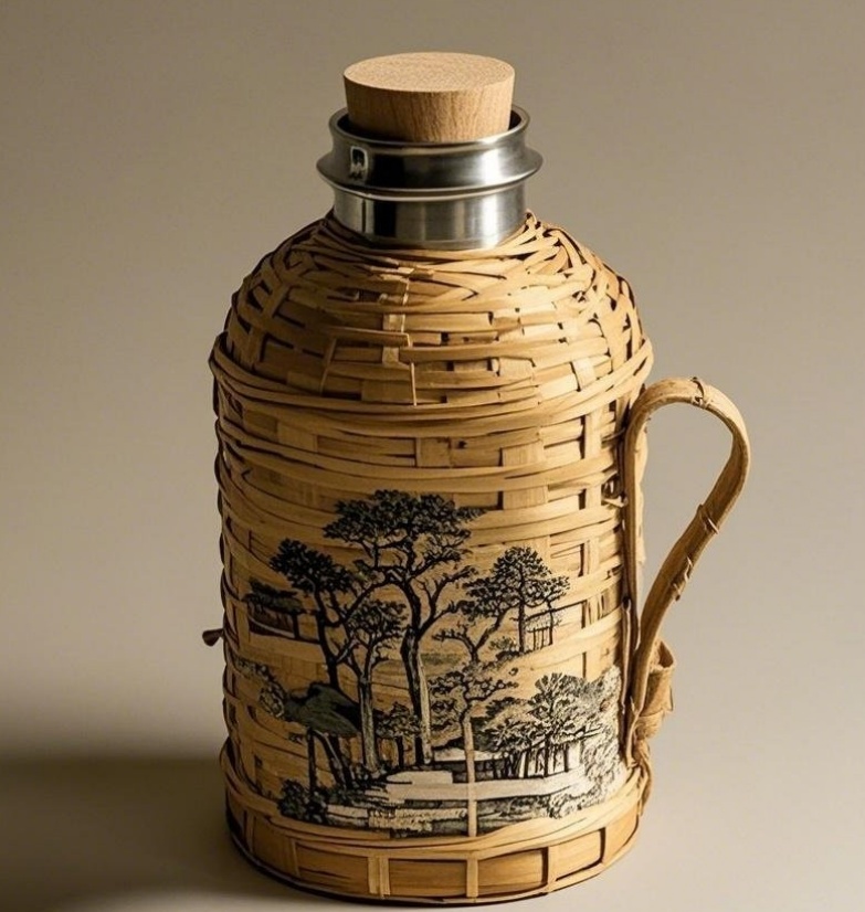🎋 Traditional Craft Bamboo Kettle 🎋