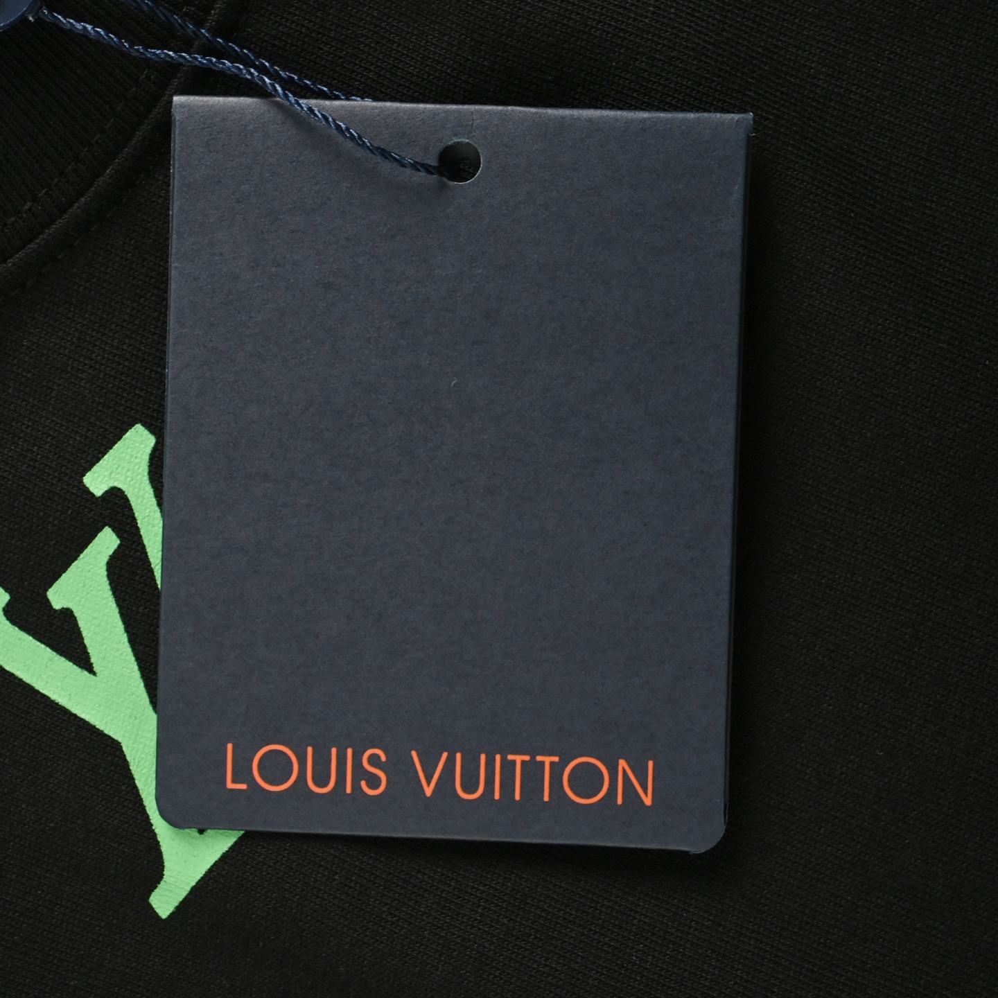 Louis Vuitton 25ss green full logo short sleeve