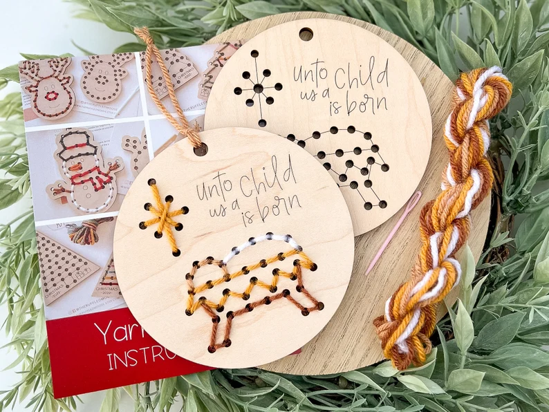 Christmas handicraft decorations