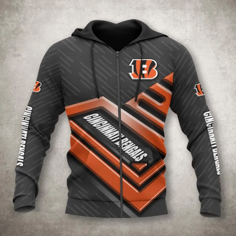 CINCINNATI BENGALS 3D HOODIE DK4378