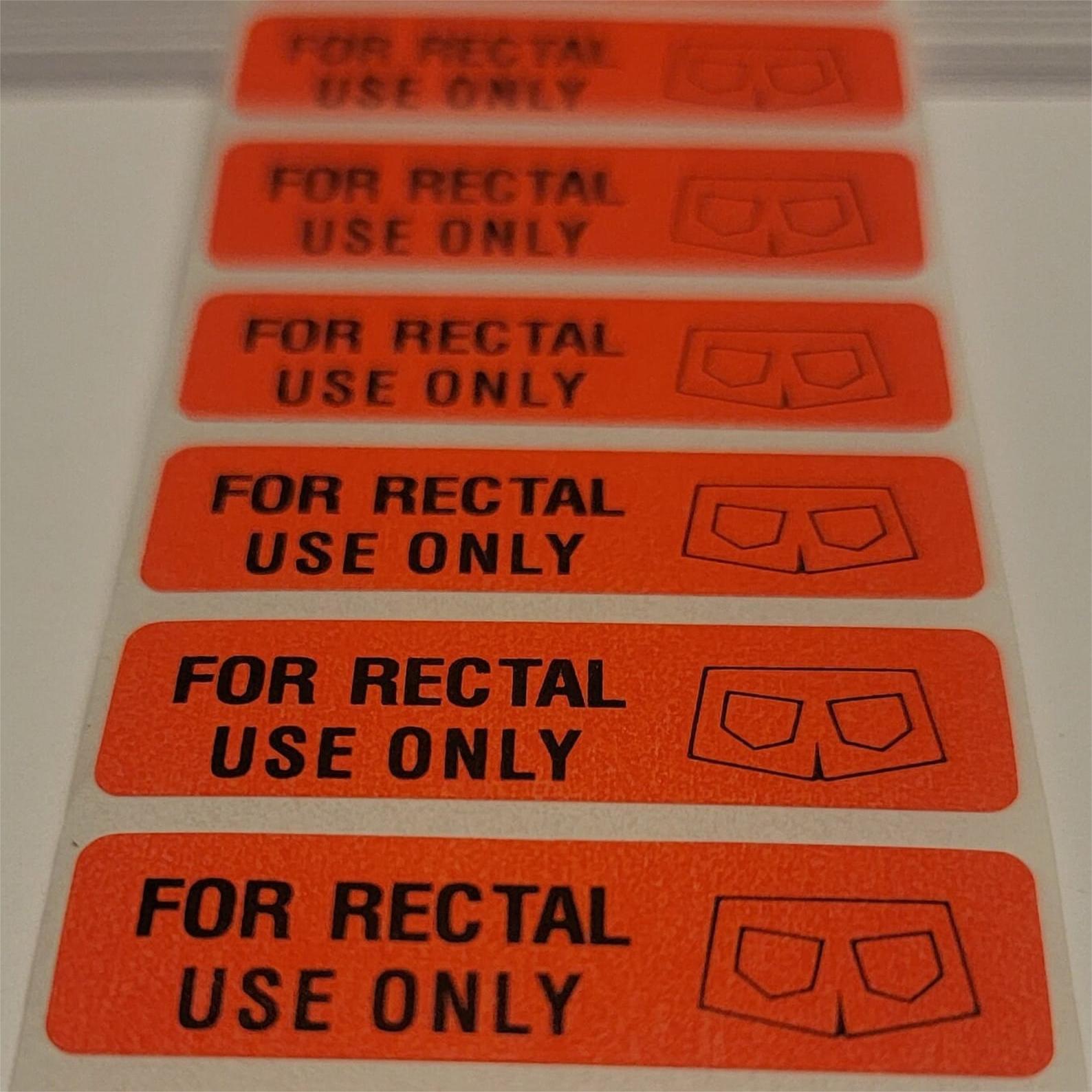 For Rectal Use Only Stickers | Funny Gift