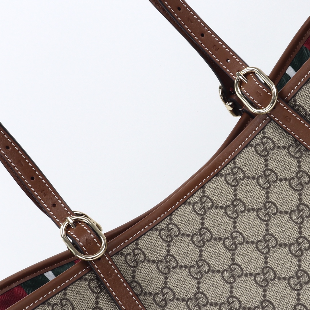 Gucci GG Emblem maxi tote bag ‎815212 FAD6L 9758