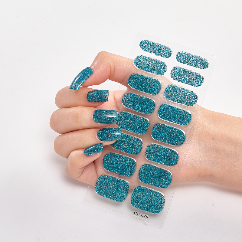 Glitter Nail Self Decals(SET OF 2 PCS)