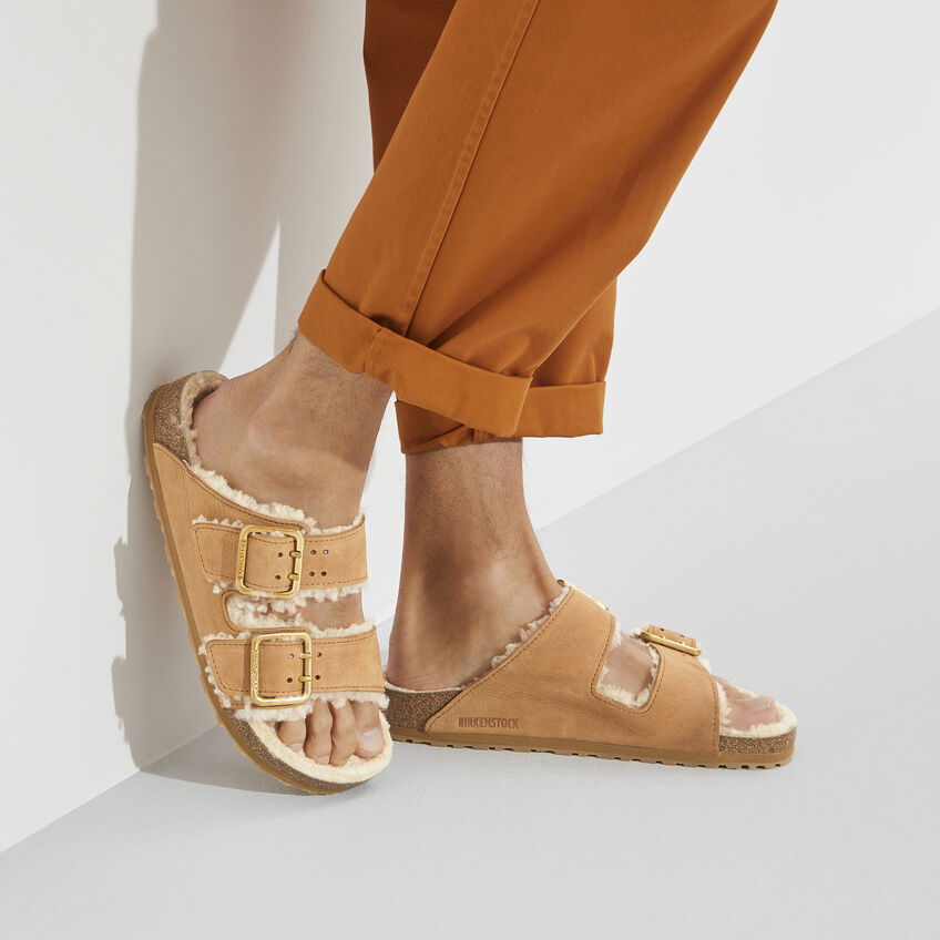 Arizona Bold Shearling Nubuck Leather B-40158