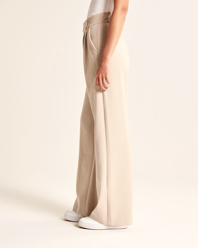 🎄Christmas Special Sale-[SAVE 50% OFF]--Wide-Leg Tailored Pants--BUY 2 GET 15% OFF & FREE SHIPPING