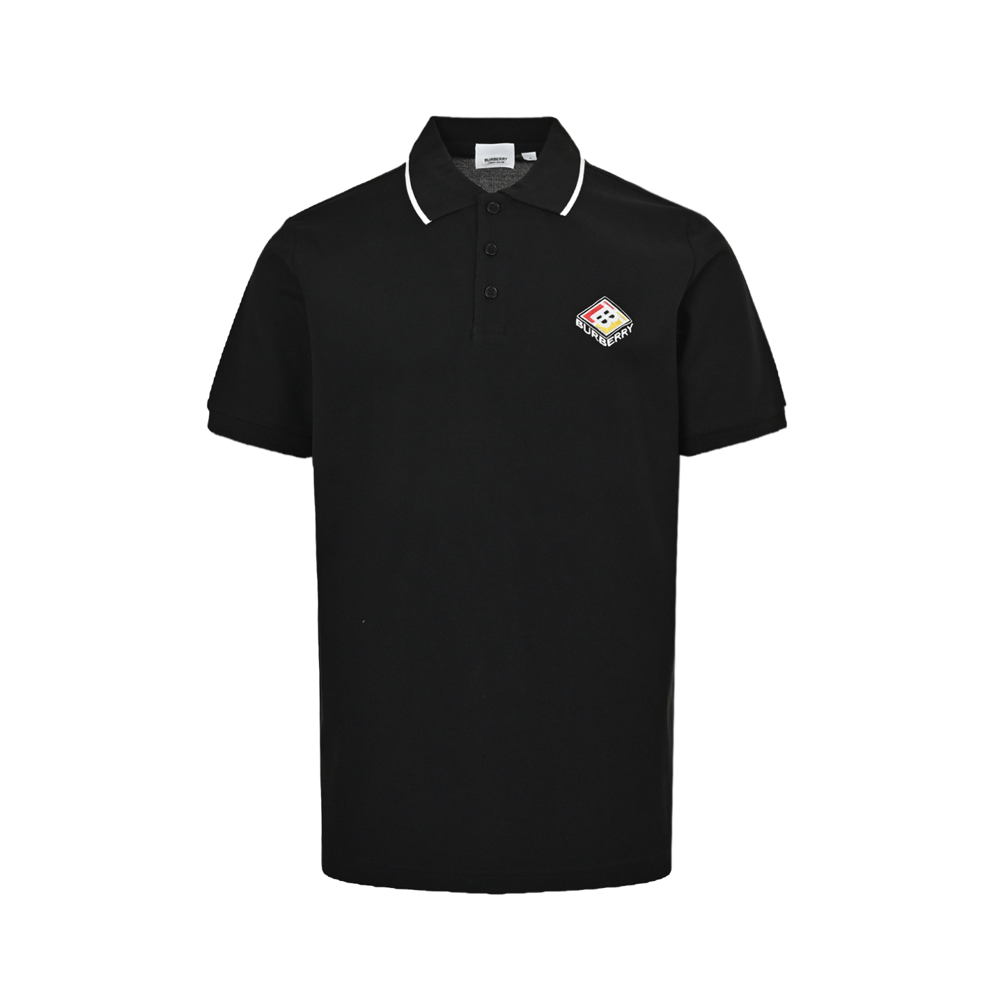 Burberry Rubik's Cube Embroidery Polo Short Sleeve