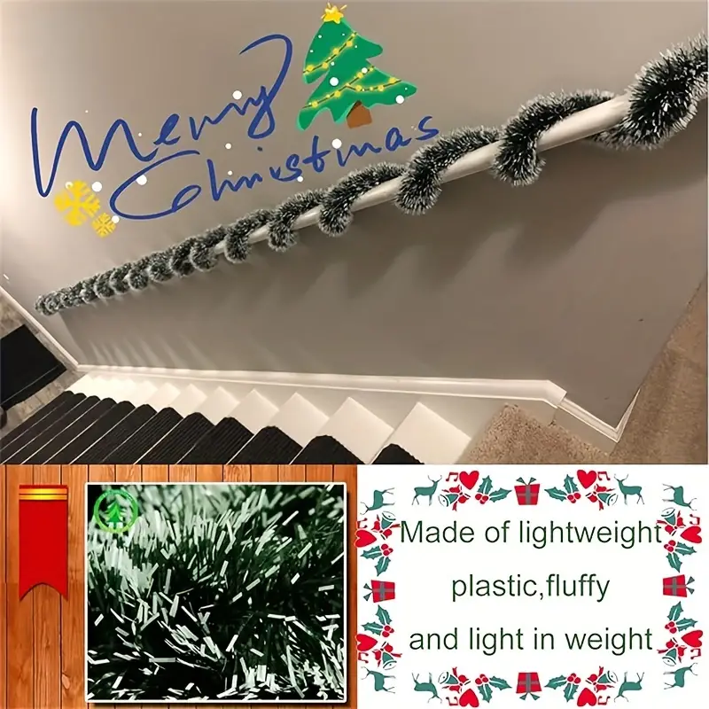 💐💐Christmas Metal Flower Strip Decoration