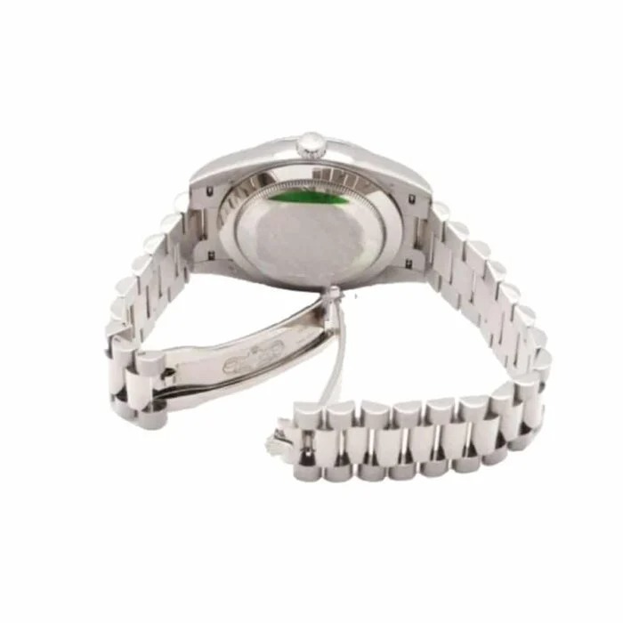 Rolex Day-Date 228206 “Ice Blue Baguette” Premium Duplicate