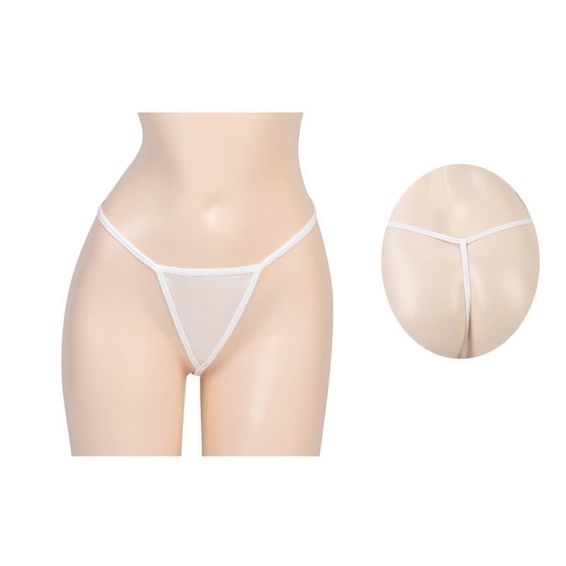 Han Costume Vintage Embroidery See Through Sexy Lingerie Set