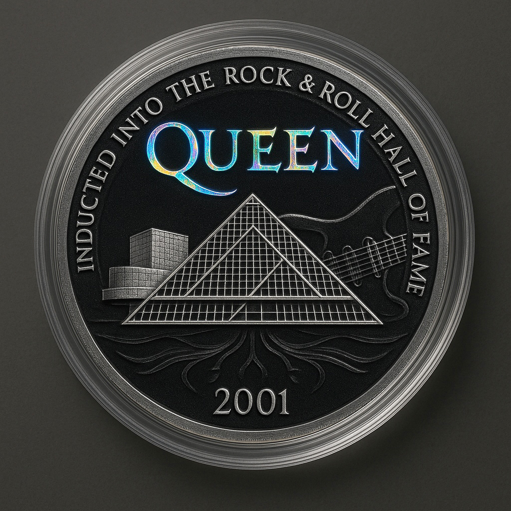 Queen 55th Anniversary Commemorative Coin | Legends Never Die Collection