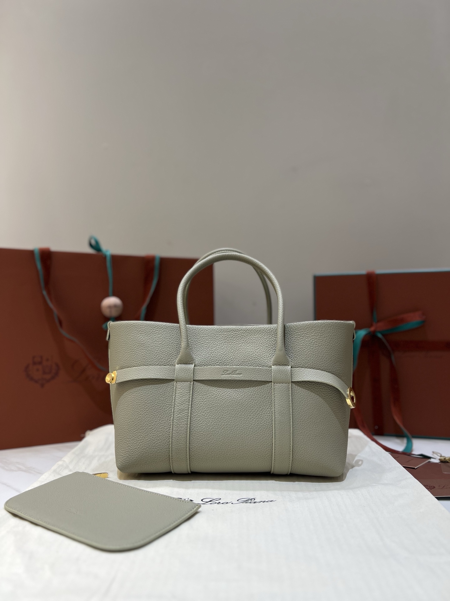 Loro Piana Ghiera Small Shopper