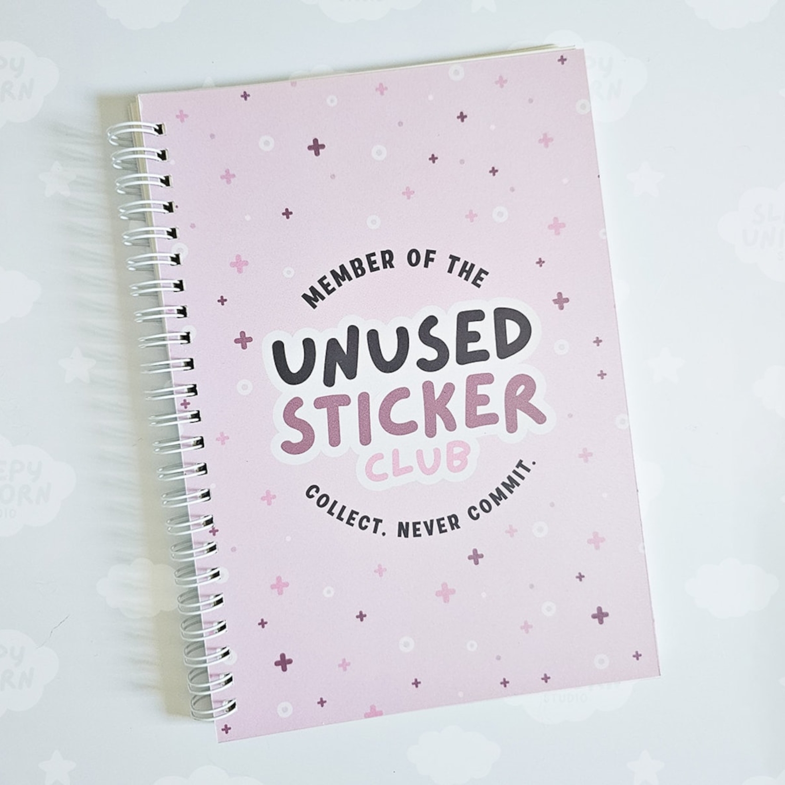 Unused Sticker Club Reusable Sticker Book for Sticker Collector