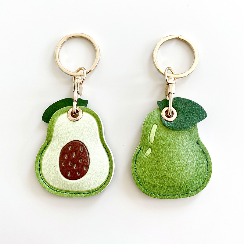 Cute Protective Air Tag Cover with Keychain Ring