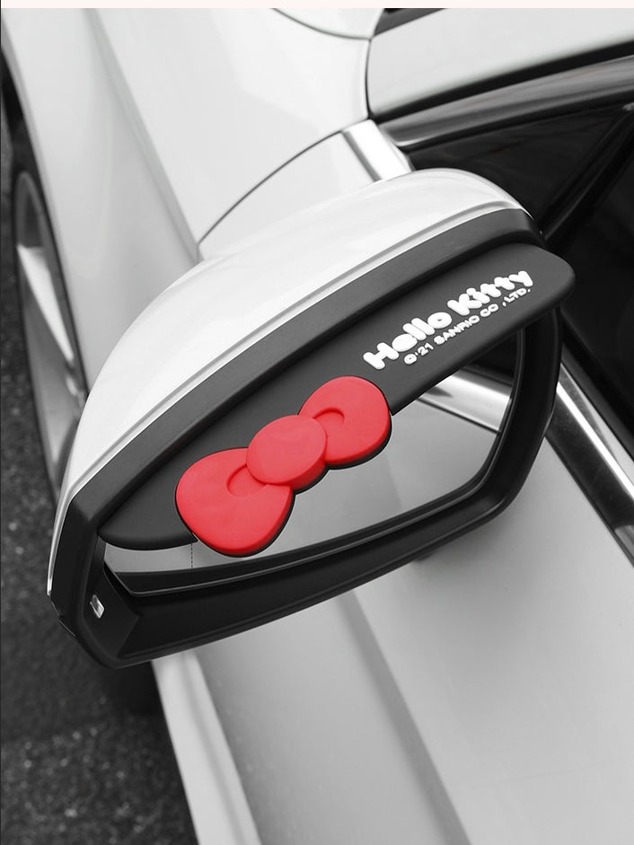 KT Mirror Rain Visor Smoke Guard