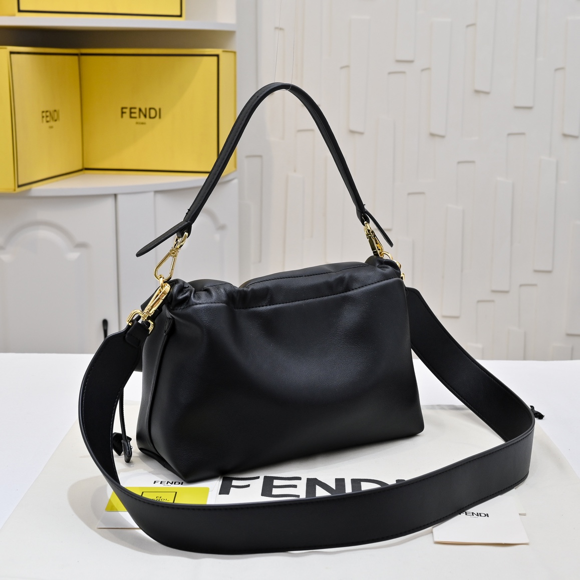FENDI Mamma Baguette Handbag 83015B108