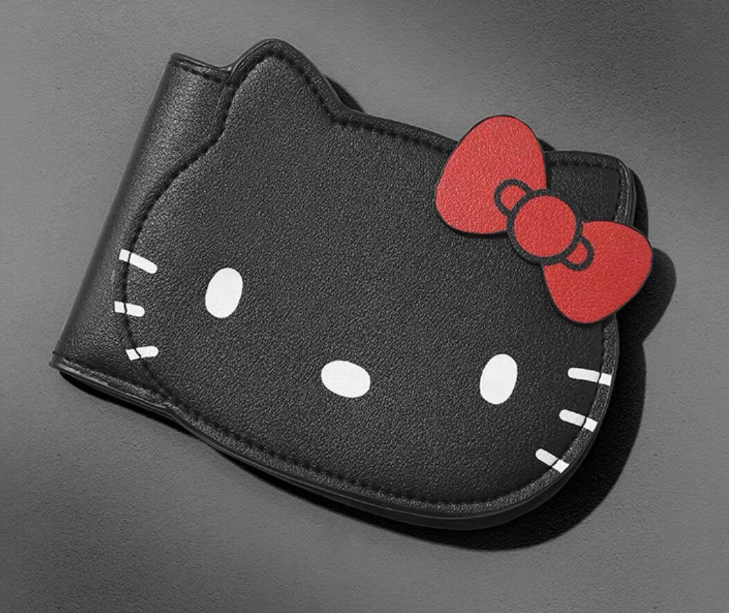 Hellokitty Business Card Organizer Card Holder Book Case PU Leather Organization Binder Name ID Card Holder Women