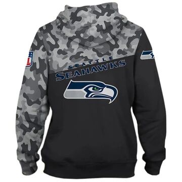 SEATTLE SEAHAWKS 3D MILITARY