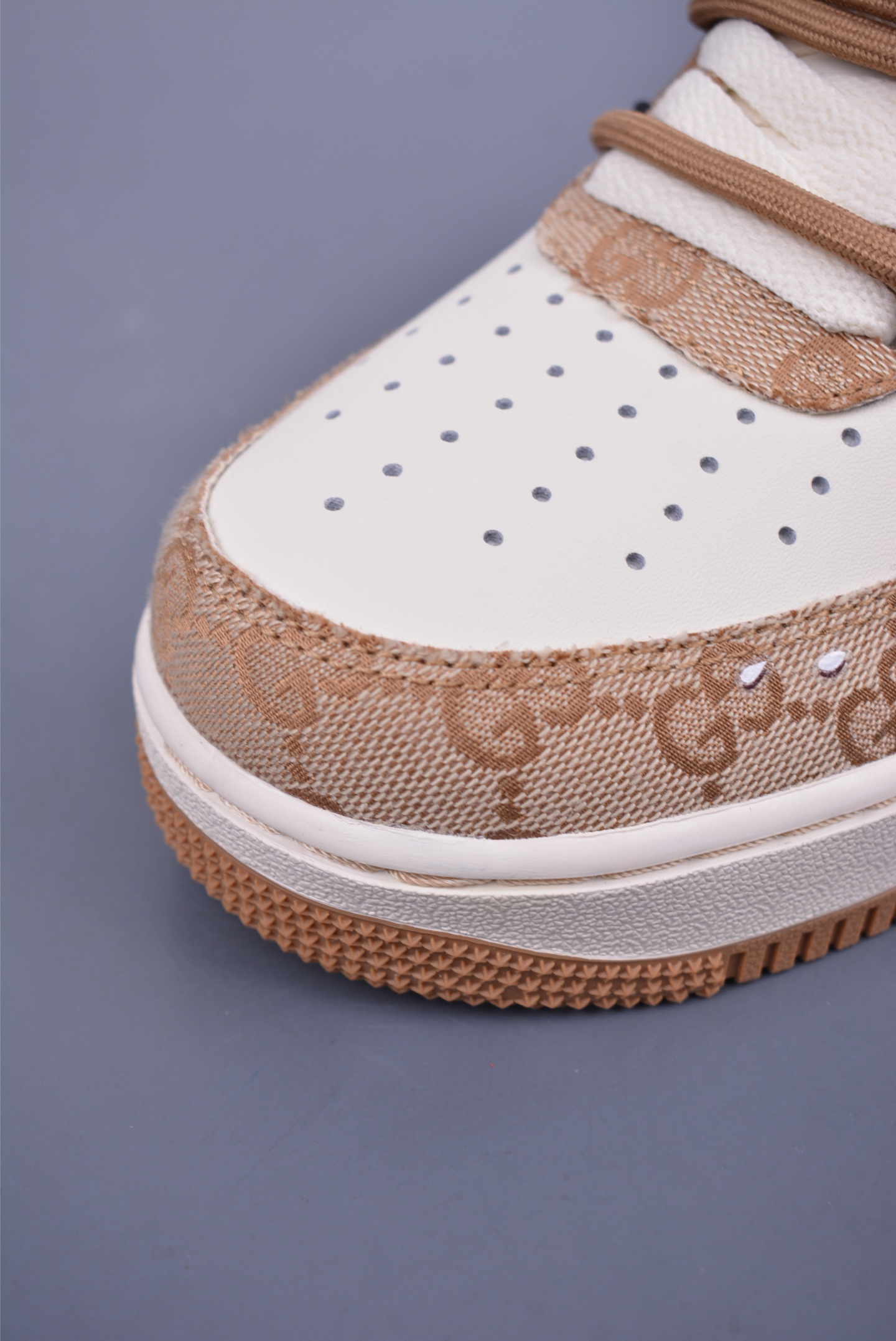 Gucci x McDonald's Hamburger x Nike Air Force 1 07 Low Sneakers McDonald's Color BD0077-111