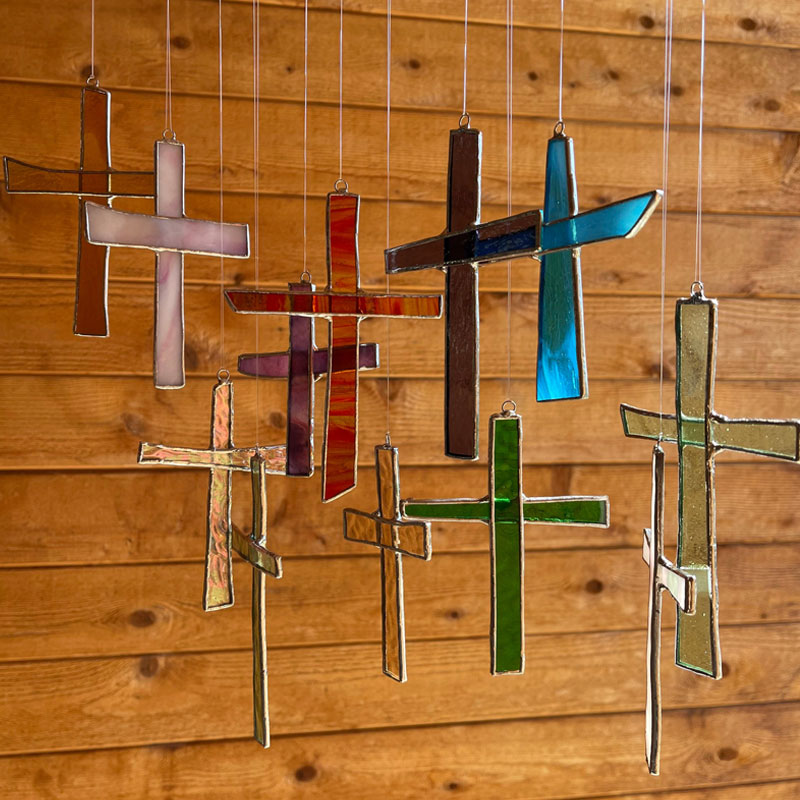 Stained Glass Cross