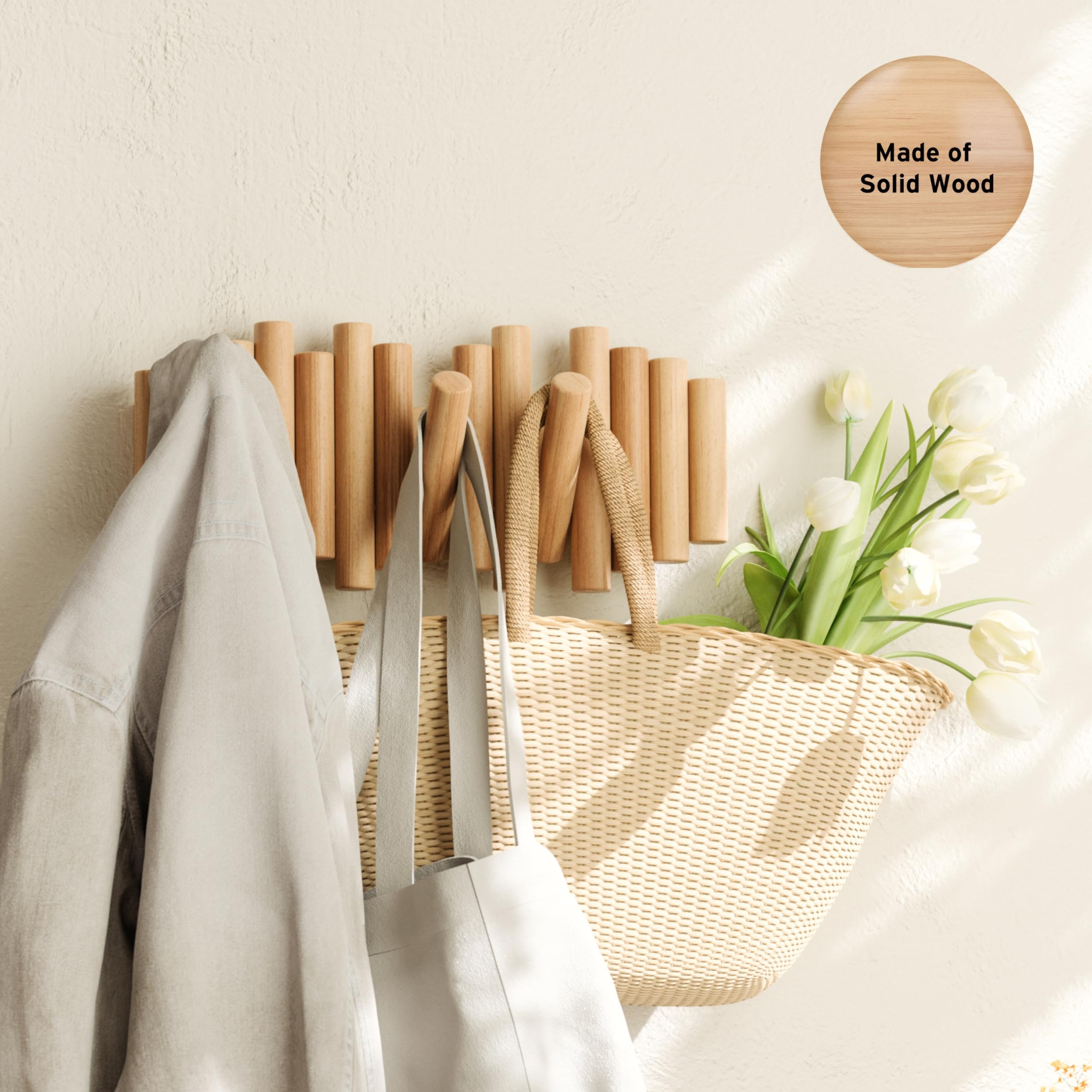 🔥On Sale 49% OFF🔥Picket 5 Wall Hooks