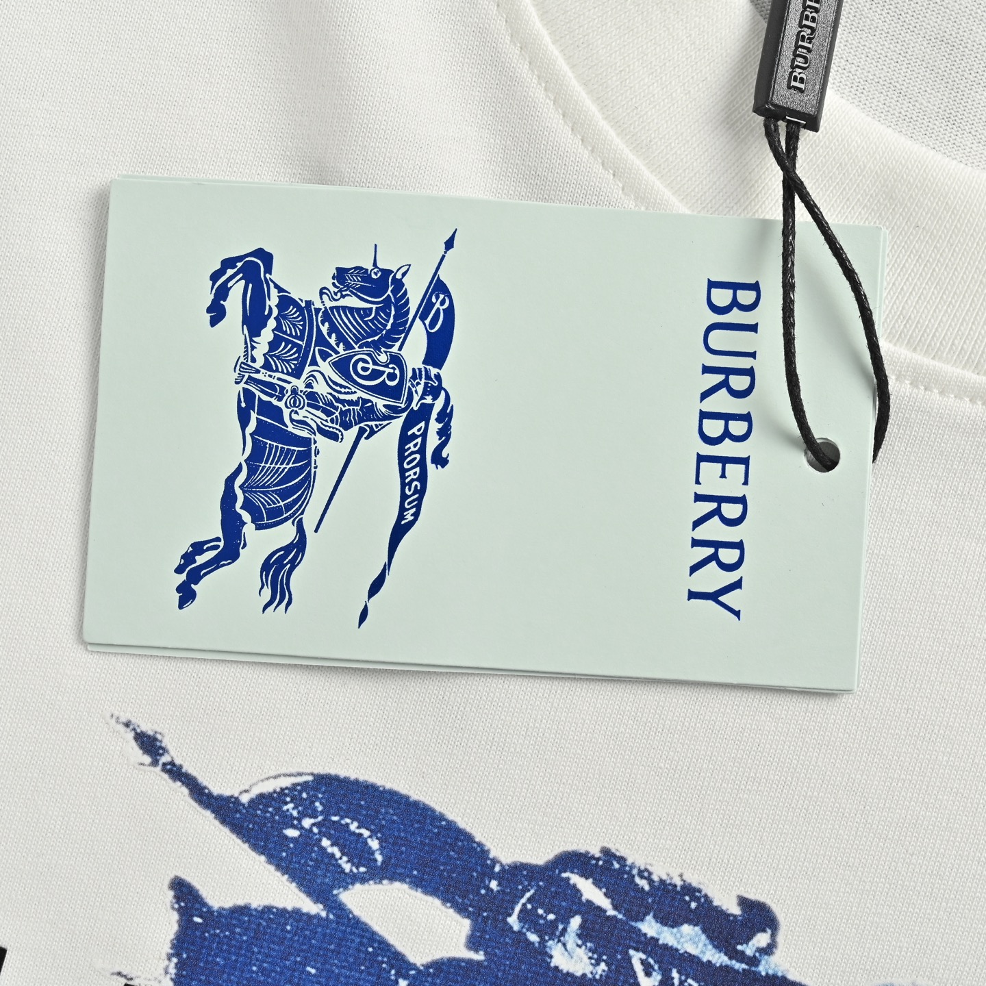 Burberry 25ss Phantom Charger Letter Printed Short Sleeve