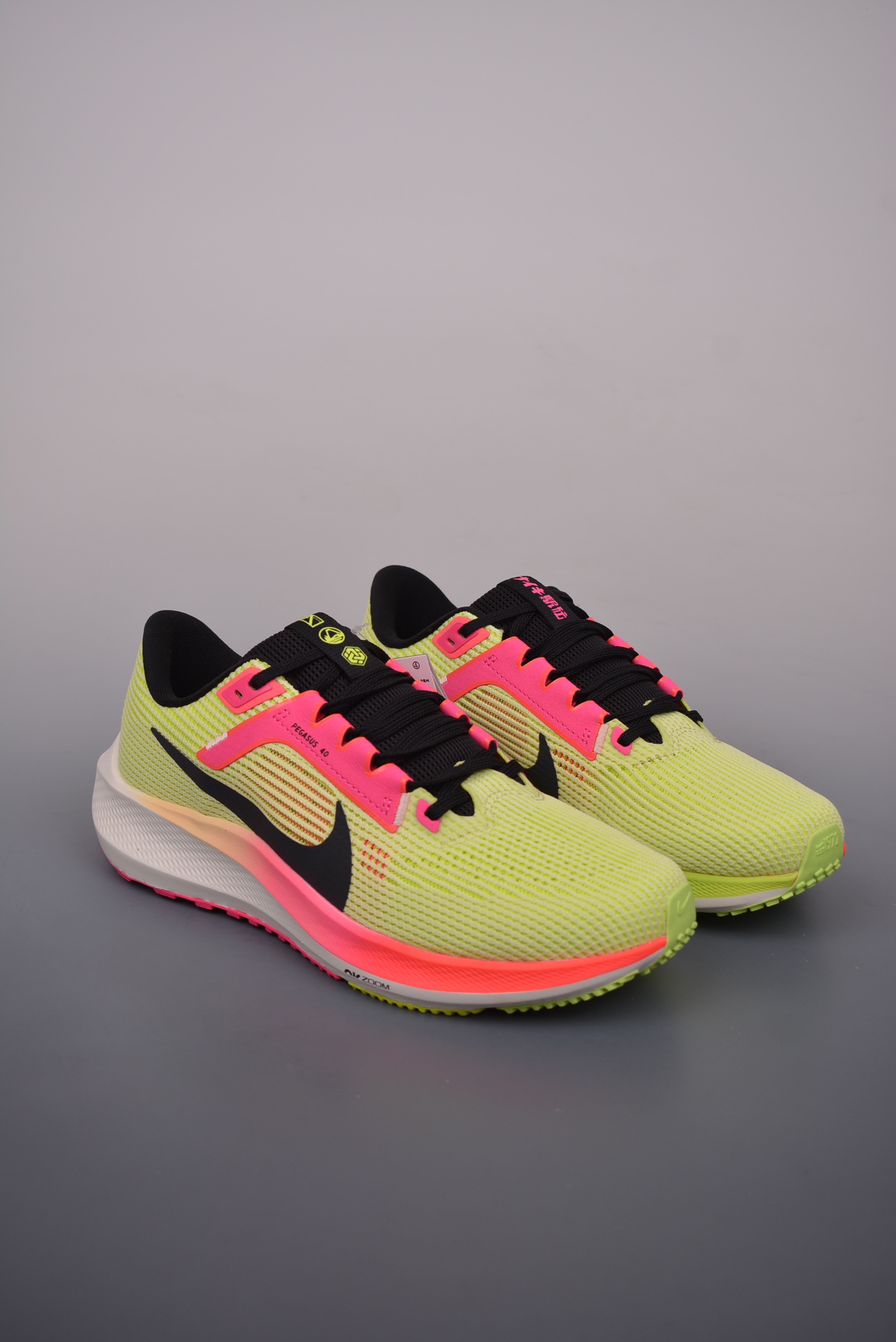 Nike Air Zoom Pegasus 40 Premium Ekiden Pink Fluorescent Green Black FQ8111-331
