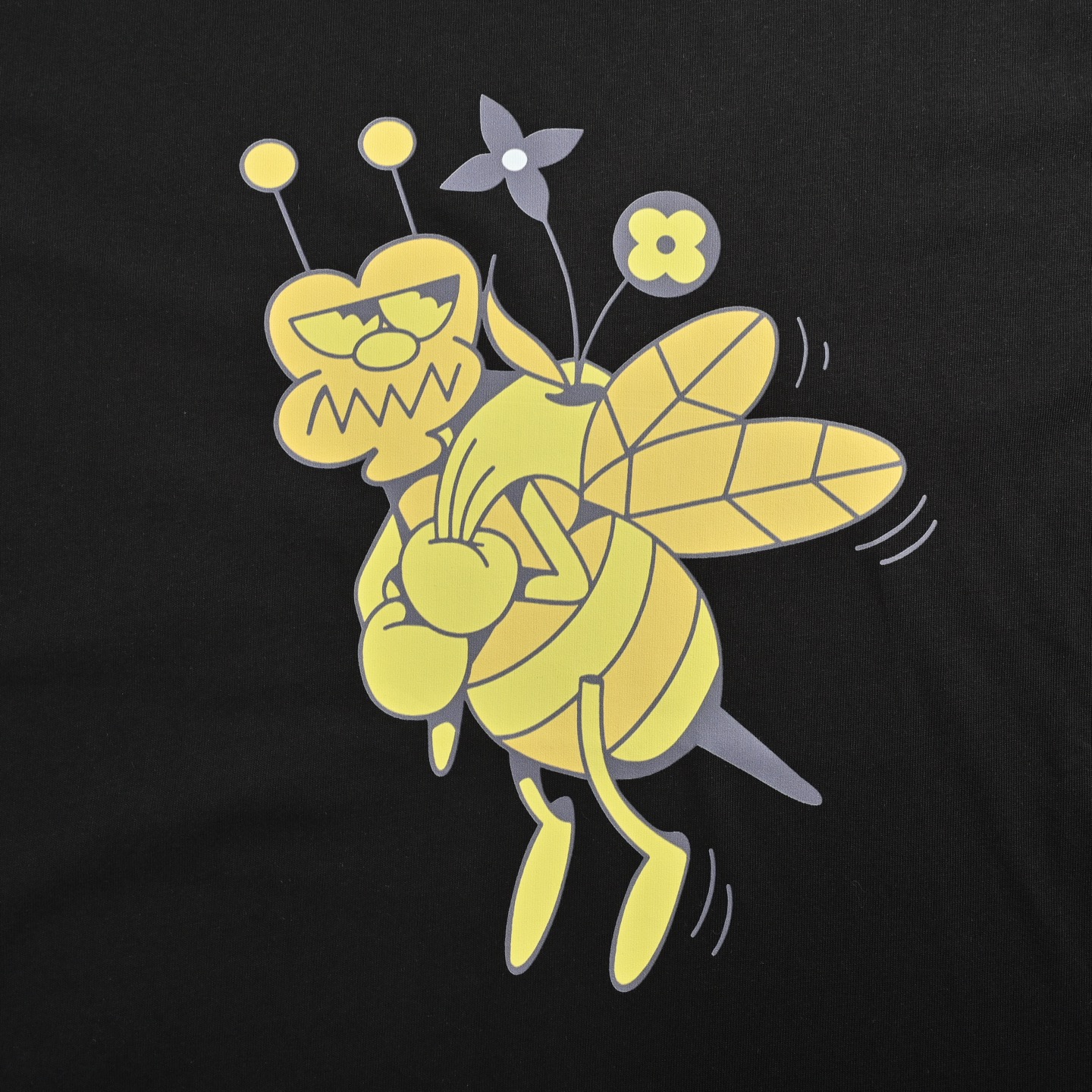 Louis Vuitton 25ss bee print short sleeve