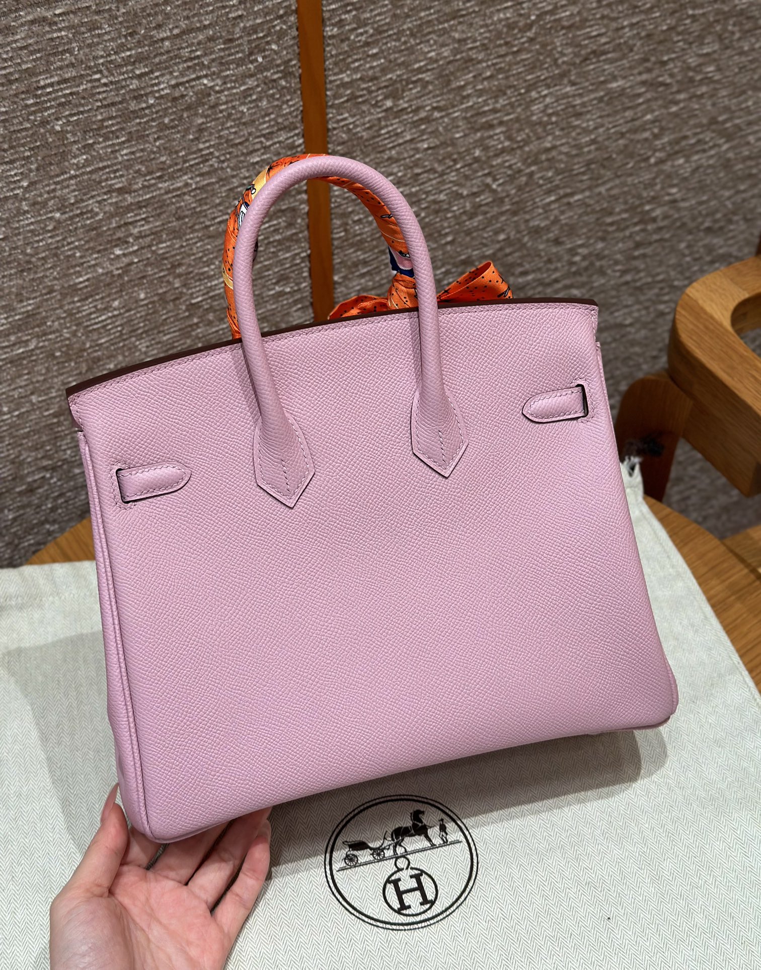 Hermès Birkin x9Mauve (Handmade to order)