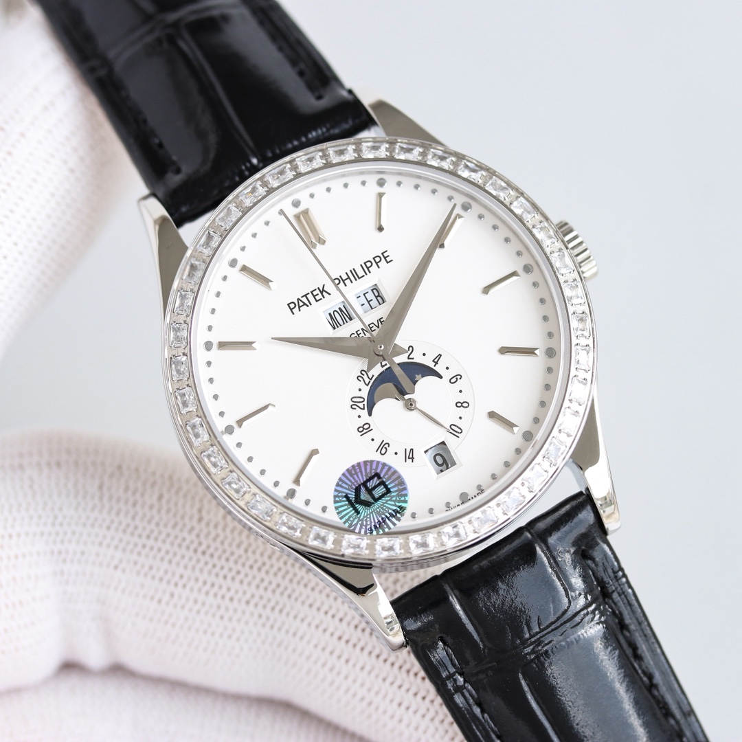 Patek Philippe Complex Function Timepiece Swarovski Baguette Diamond Edition