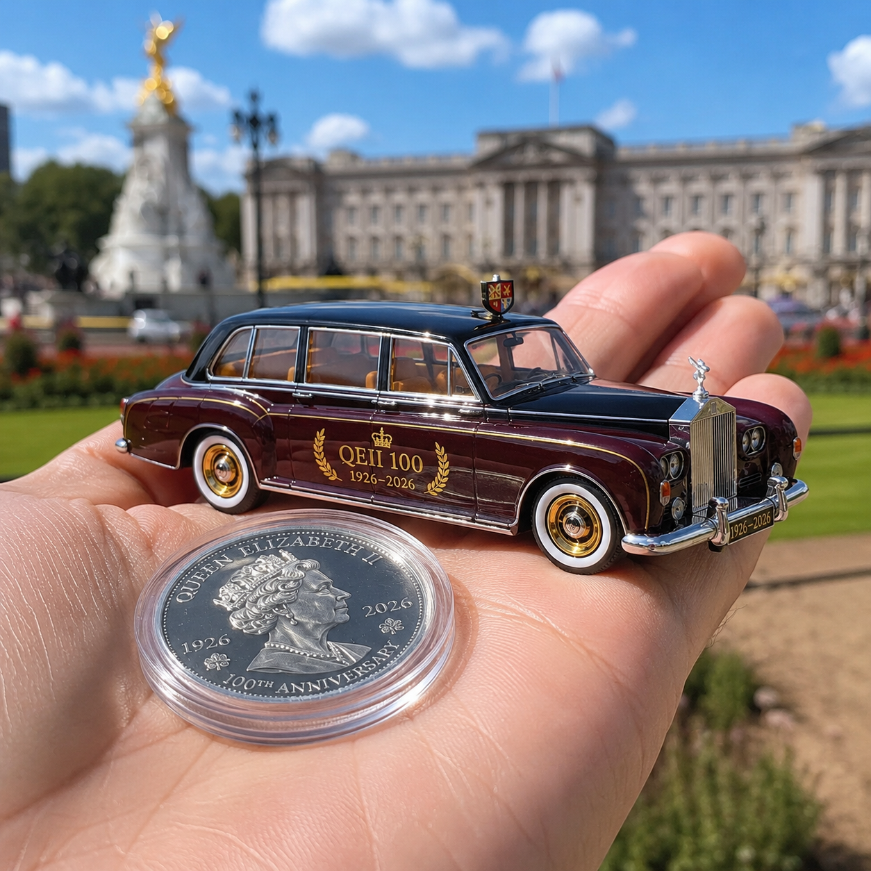 Hot Wheels Queen Elizabeth II 100th Anniversary