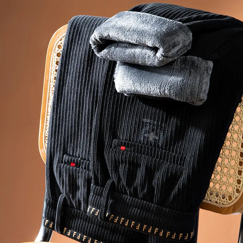 New Premium Corduroy Fleece-lined Pants
