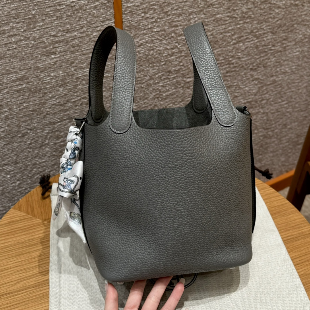 Hermès Picotin lo OLGris Meyer Handbag (Handmade to Order)