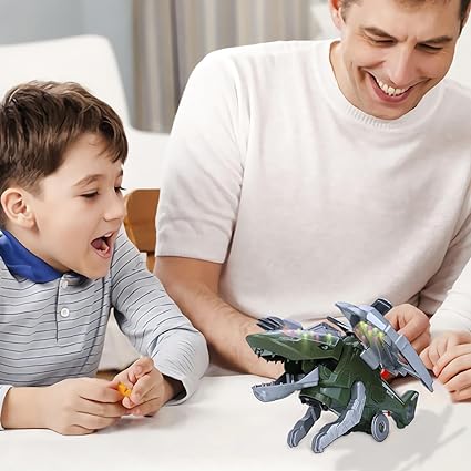 2024 New Transforming Dinosaur Helicopter Toy 🔥- Simulated Flame Spray