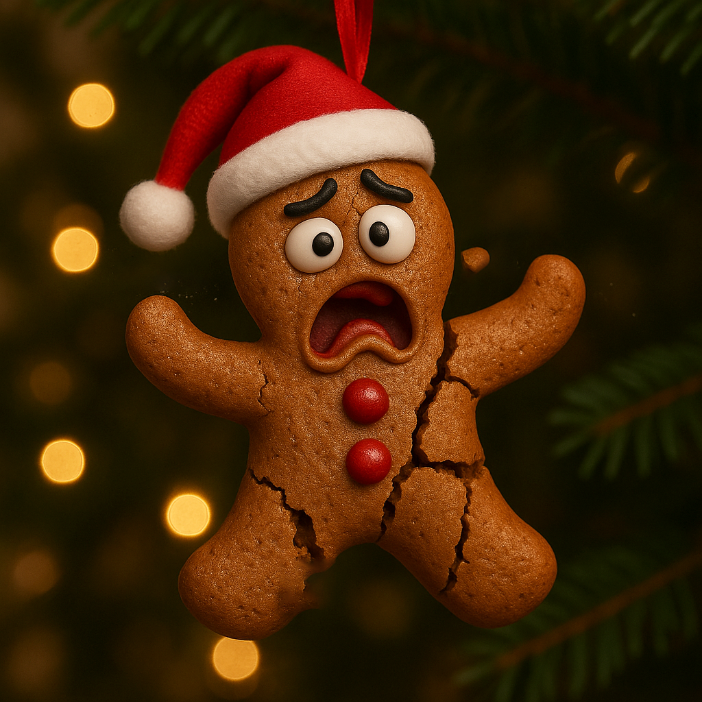 Kitchen Chaos: The Christmas Disaster Ornament Collection