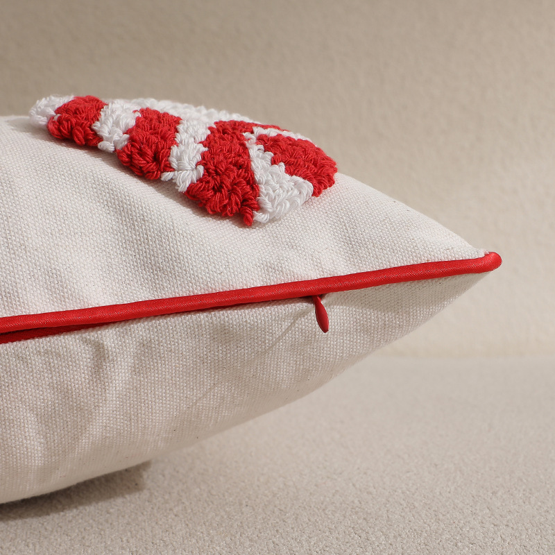 🎅Christmas Flash Sale 49% OFF🎄-Embroidered Christmas Pillow Cover, New Year Present