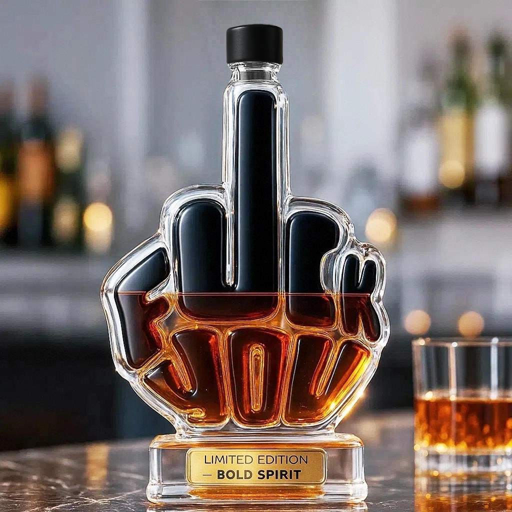 🖕 The Bold Spirit Whiskey Decanter — LIMITED EDITION