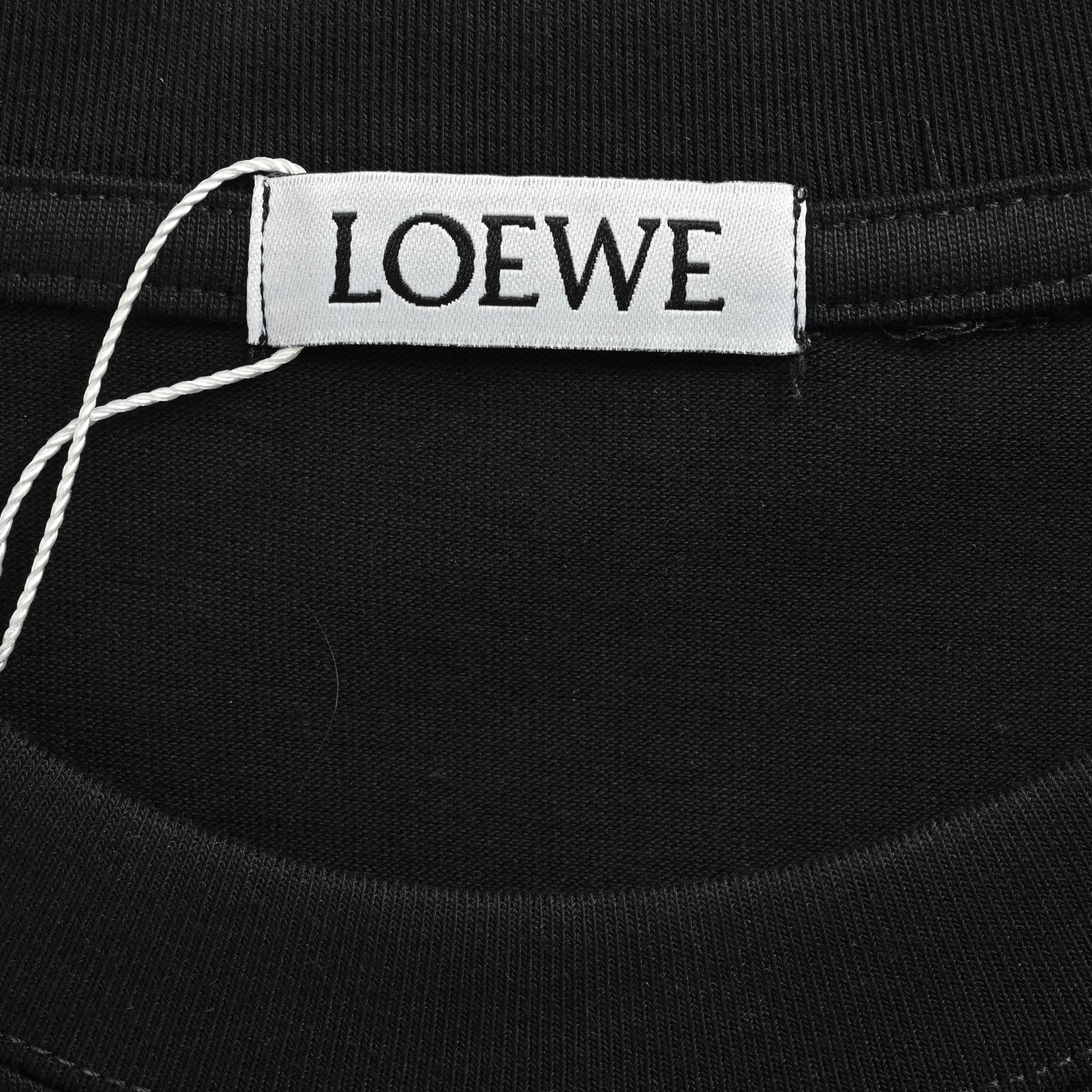 Loewe 25ss Aonpao small logo laminated print short-sleeve
