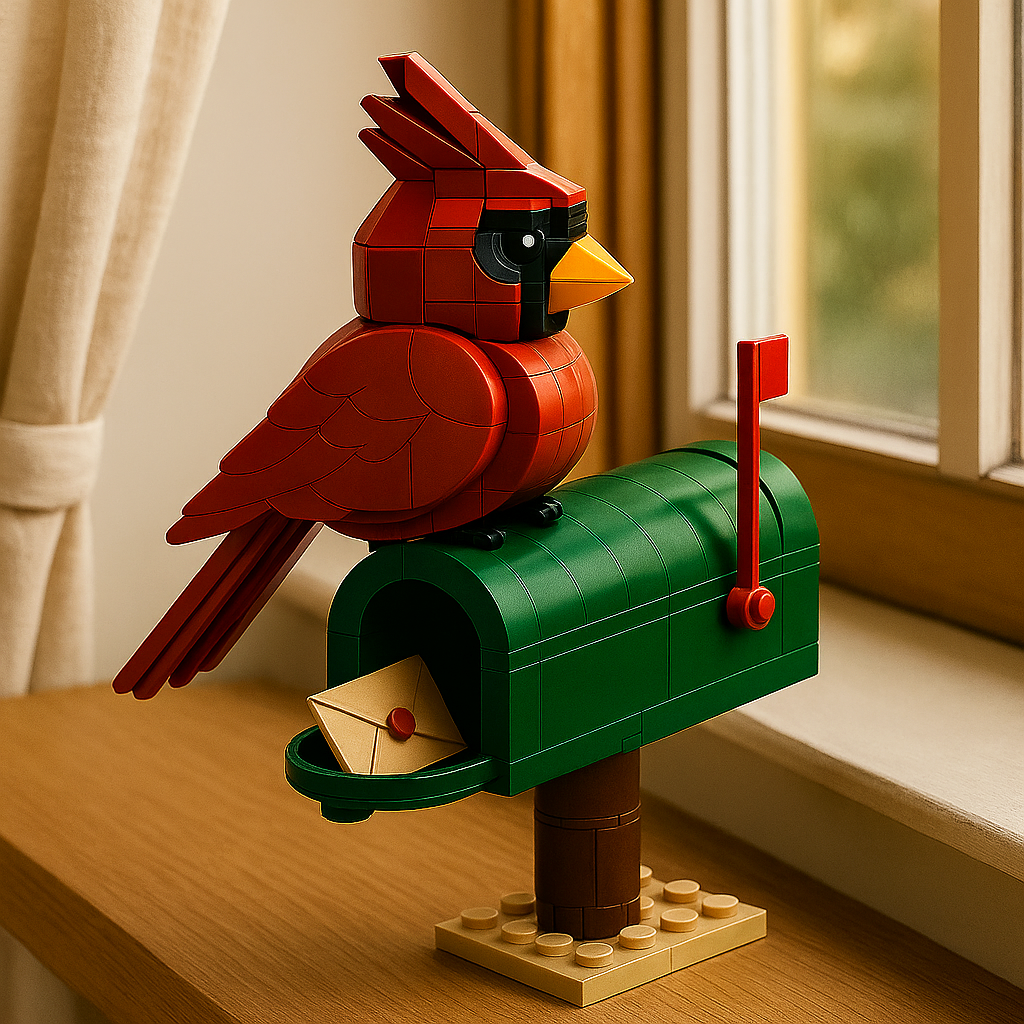 Red Cardinal Mailbox – A Piece of Heartfelt Winter Magic