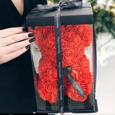 Ultimate Luxury Rose Bear 【Valentine’s Day Gifts】