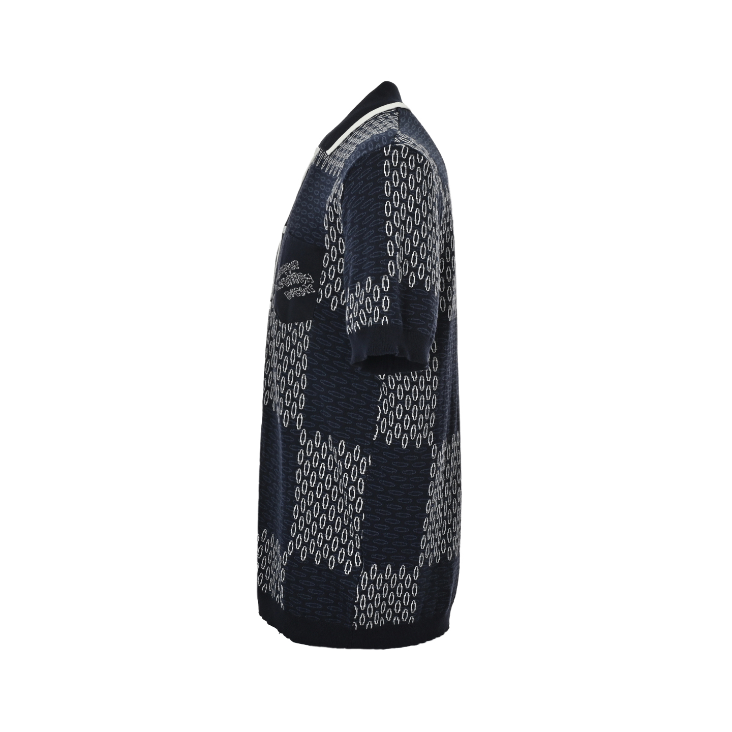 Louis Vuitton 25ss Checkerboard Knit Cardigan Short Sleeve