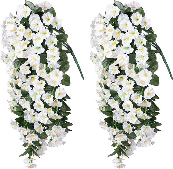 🌺🌺Artificial Morning Glory Hanging Plant-(UV Resistant)