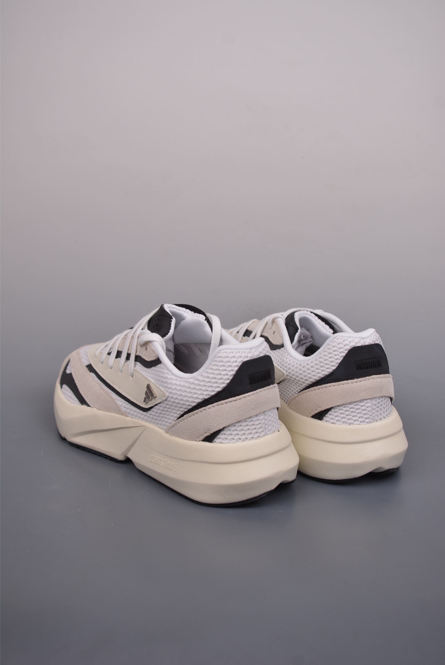 Adidas Lightblaze Low Light Gray White Black JH6962