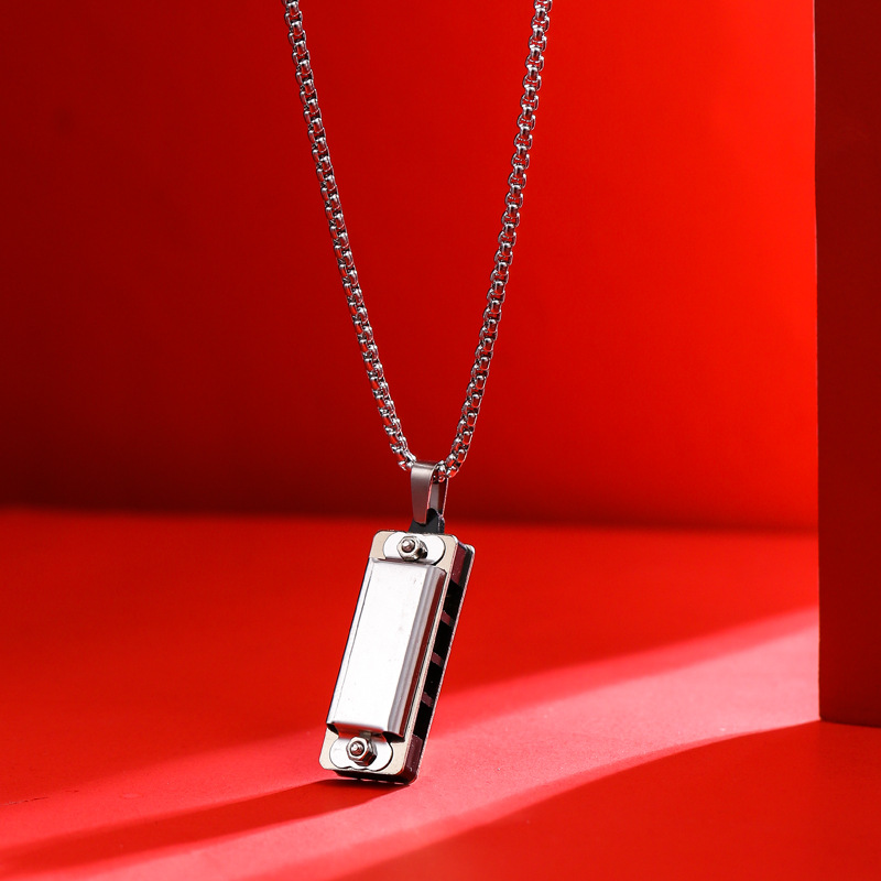 🔥Mother's Day Sale 50%- Harmonica Necklace-BUY 1 GET 1 FREE🔥