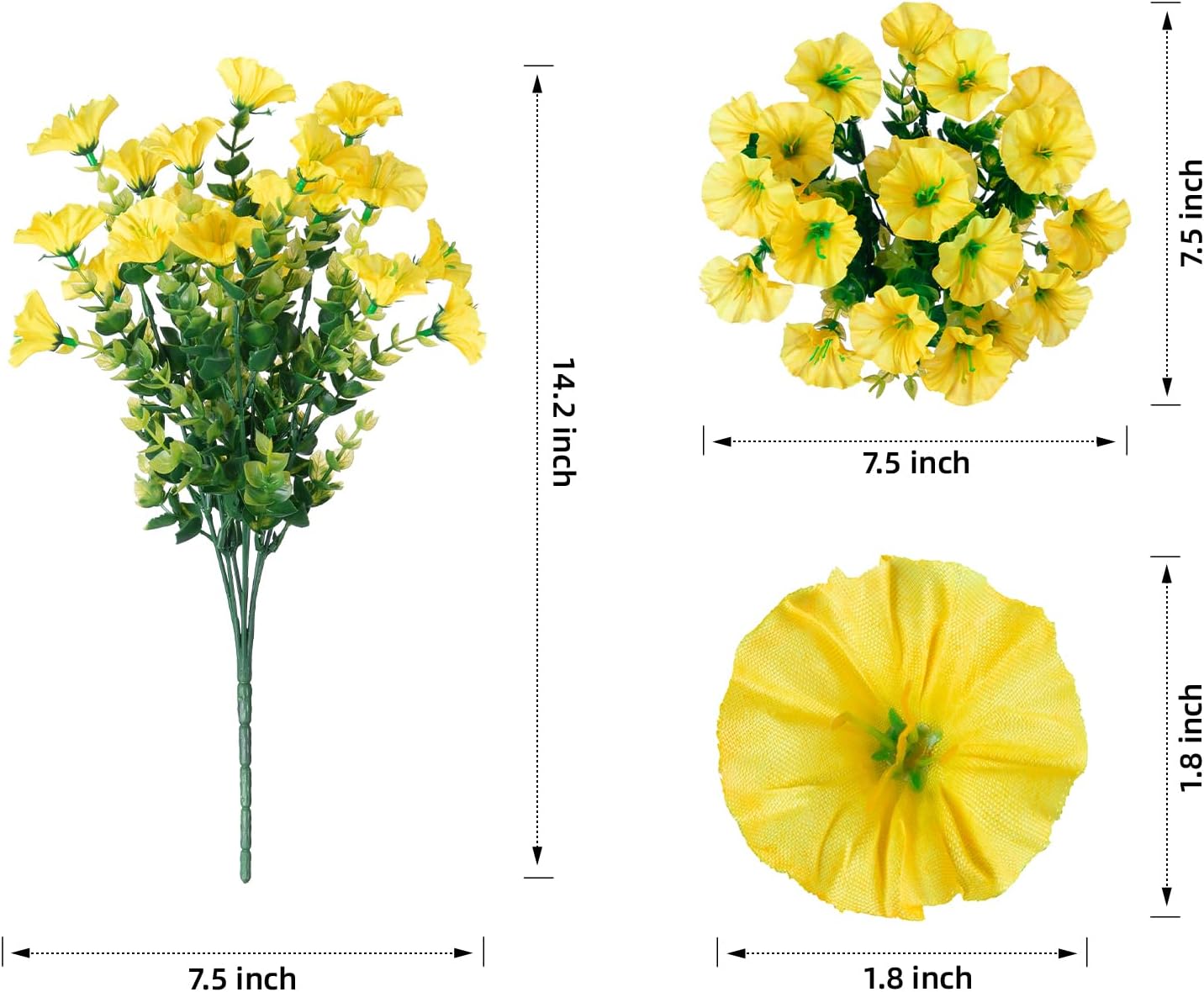 🔥FLASH SALE - 60% OFF🔥UV Resistant Artificial Morning Glory