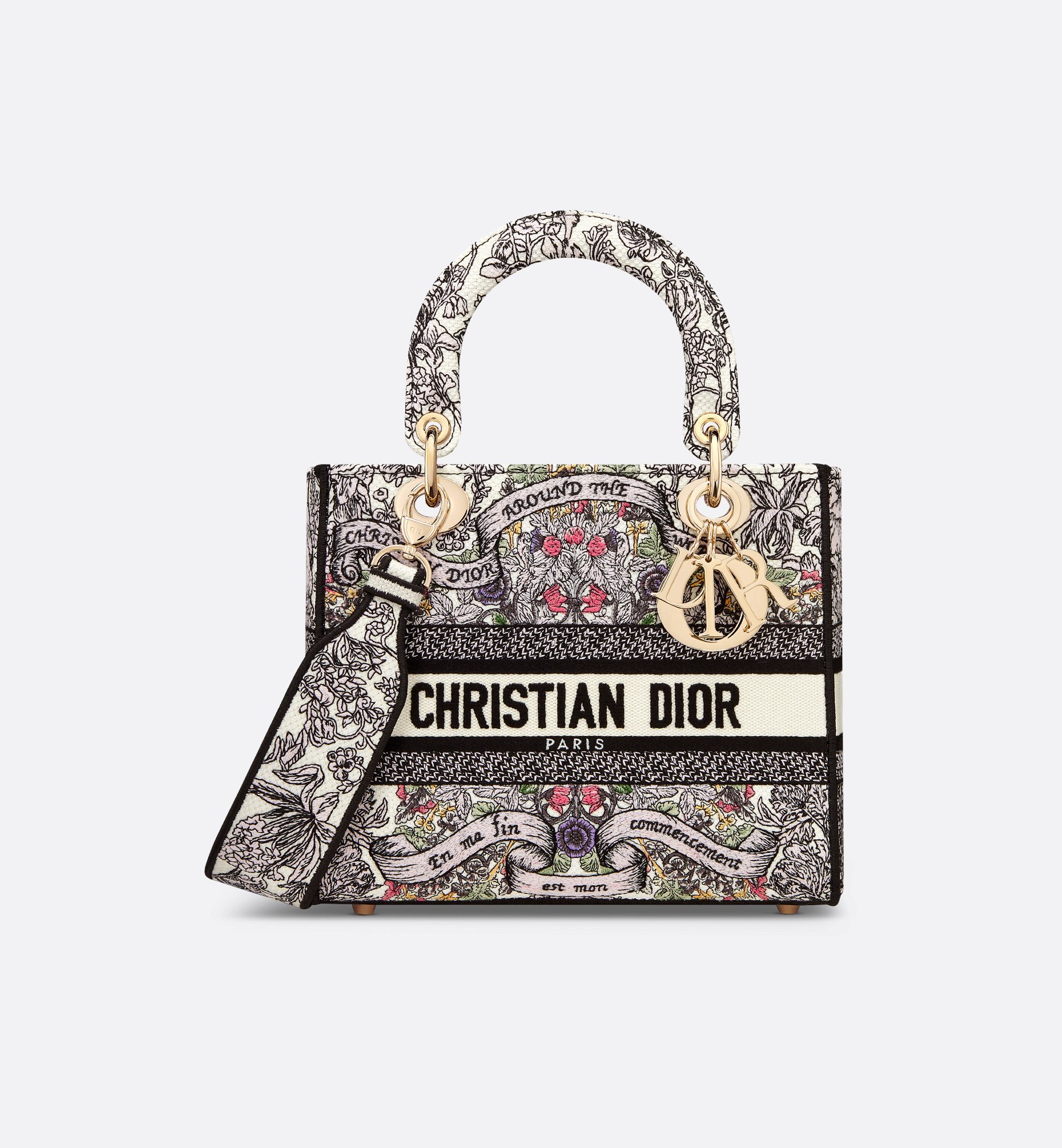 Dior Medium Lady D-Lite Bag M0565OEDO_M941