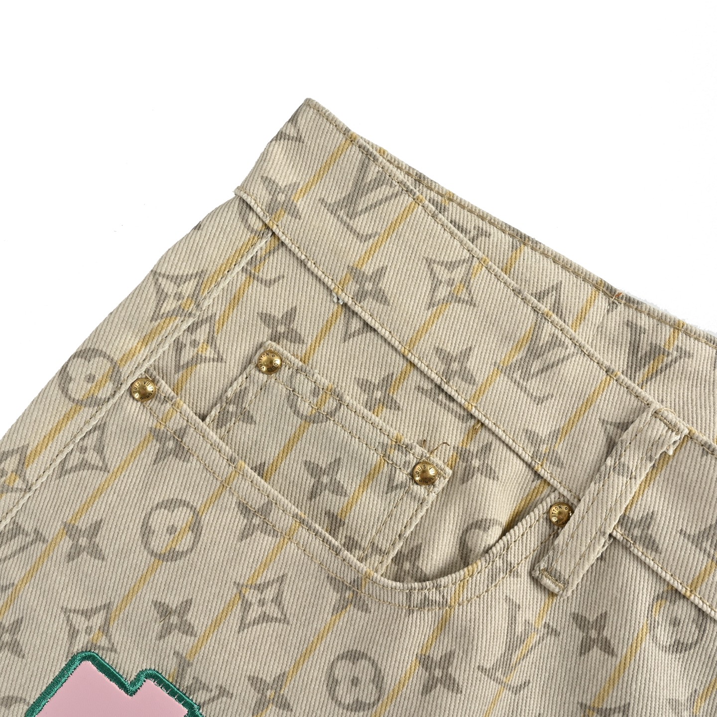 Louis Vuitton 25ss catwalk collaboration Japanese shorts