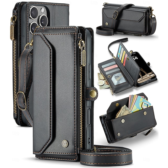 Wallet + Phone Case + Crossbody Bag — All in One!