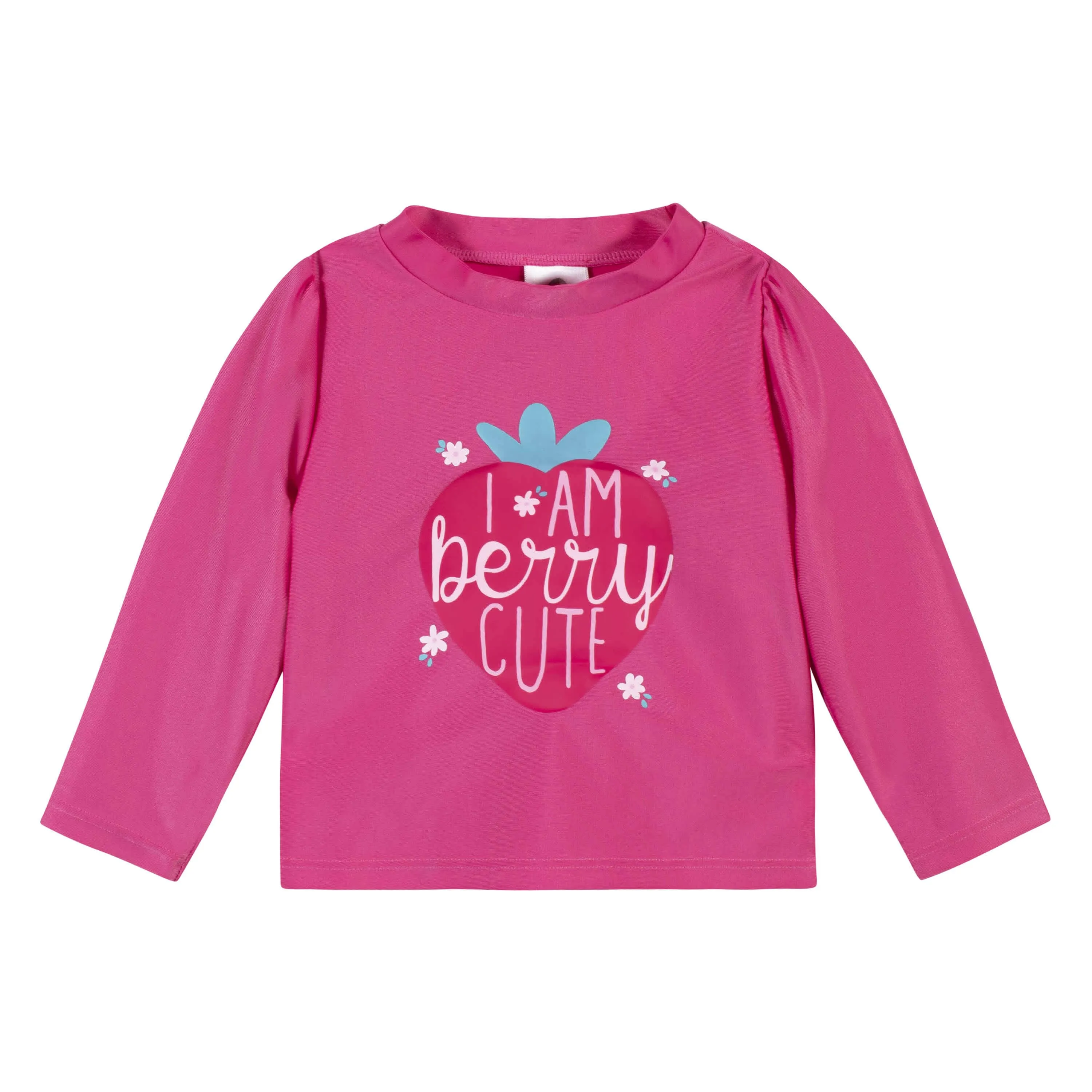 2-Piece Baby & Toddler Girls Summer Blossom Rash Guard & Swim Bottoms Set